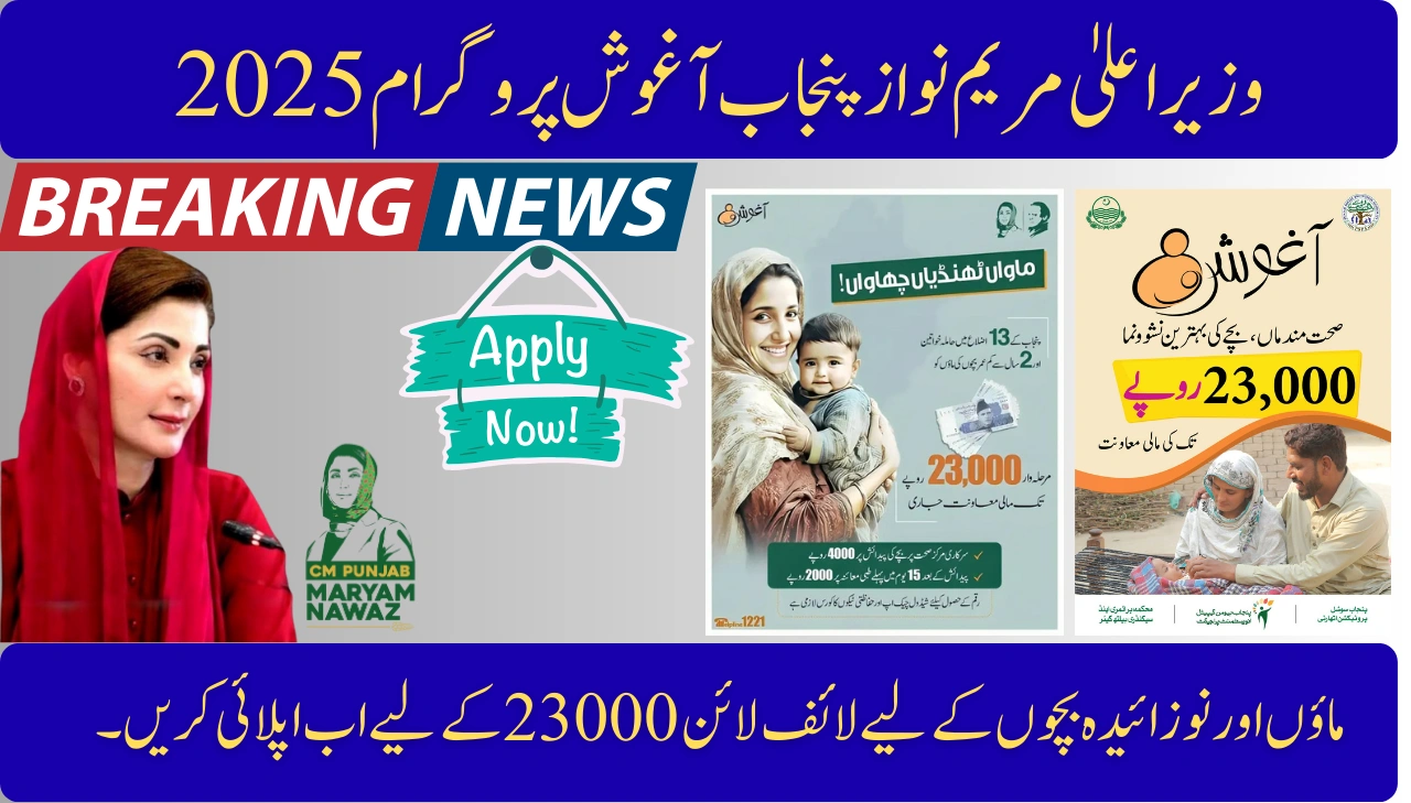 CM Punjab Aghosh Program 2025 – A Lifeline for Mothers and Newborns