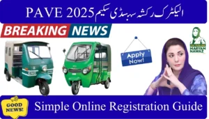PAVE Electric Rickshaw Subsidy Scheme 2025 – Simple Online Registration Guide