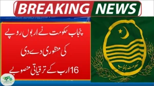 Punjab Govt Approves Rs. 16 Billion Development Projects – Agriculture, Livestock, Healthcare & Tourism