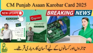 CM Punjab Asaan Karobar Card 2025 – Easy Business Loans for Entrepreneurs & Farmers