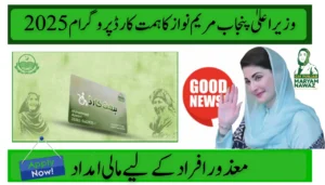 CM Punjab Maryam Nawaz’s Himmat Card Program 2025 – Financial Support for Persons with Disabilities